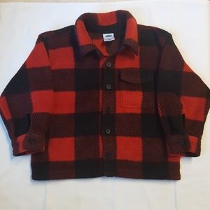 Fleece button-down, boys 2T
